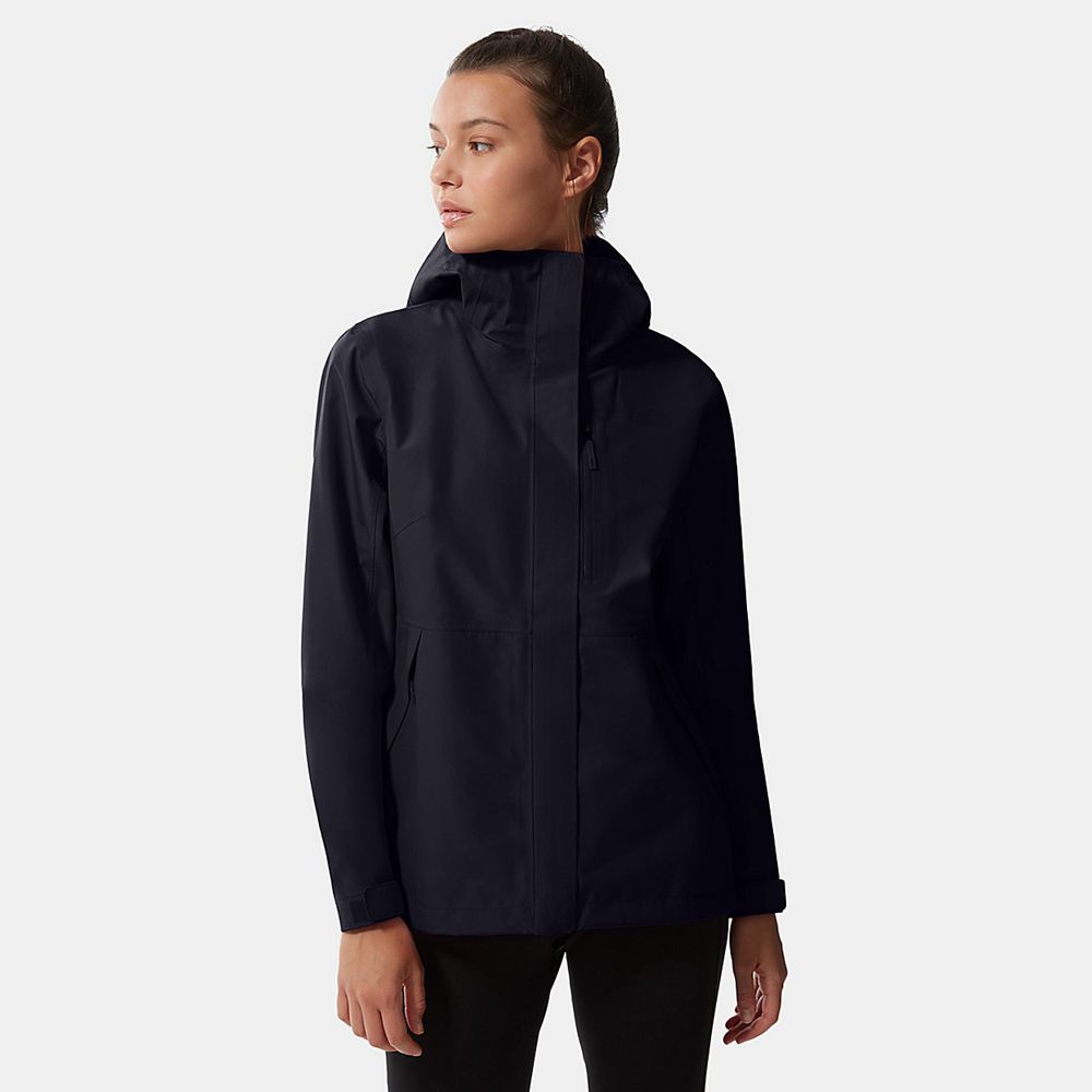 The North Face Lightweight Jackets Womens Australia - The North Face Dryzzle Futurelight™ Navy Hikin